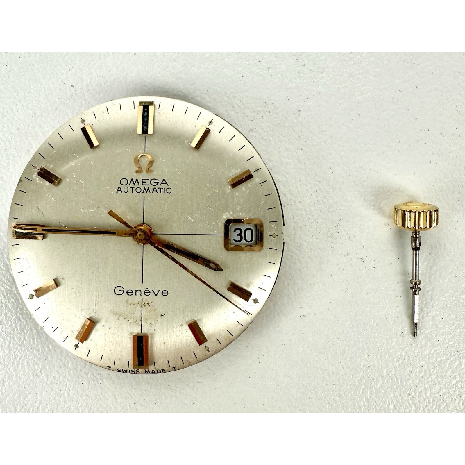 Omega 565 Watch Automatic Movement Good Balance Watchmakers Spare Parts